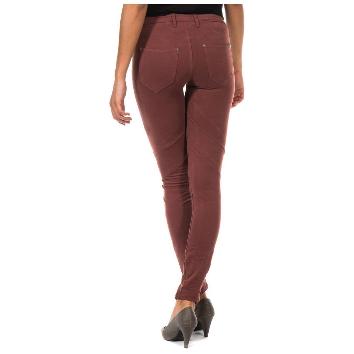 Women's Jeans Met Red