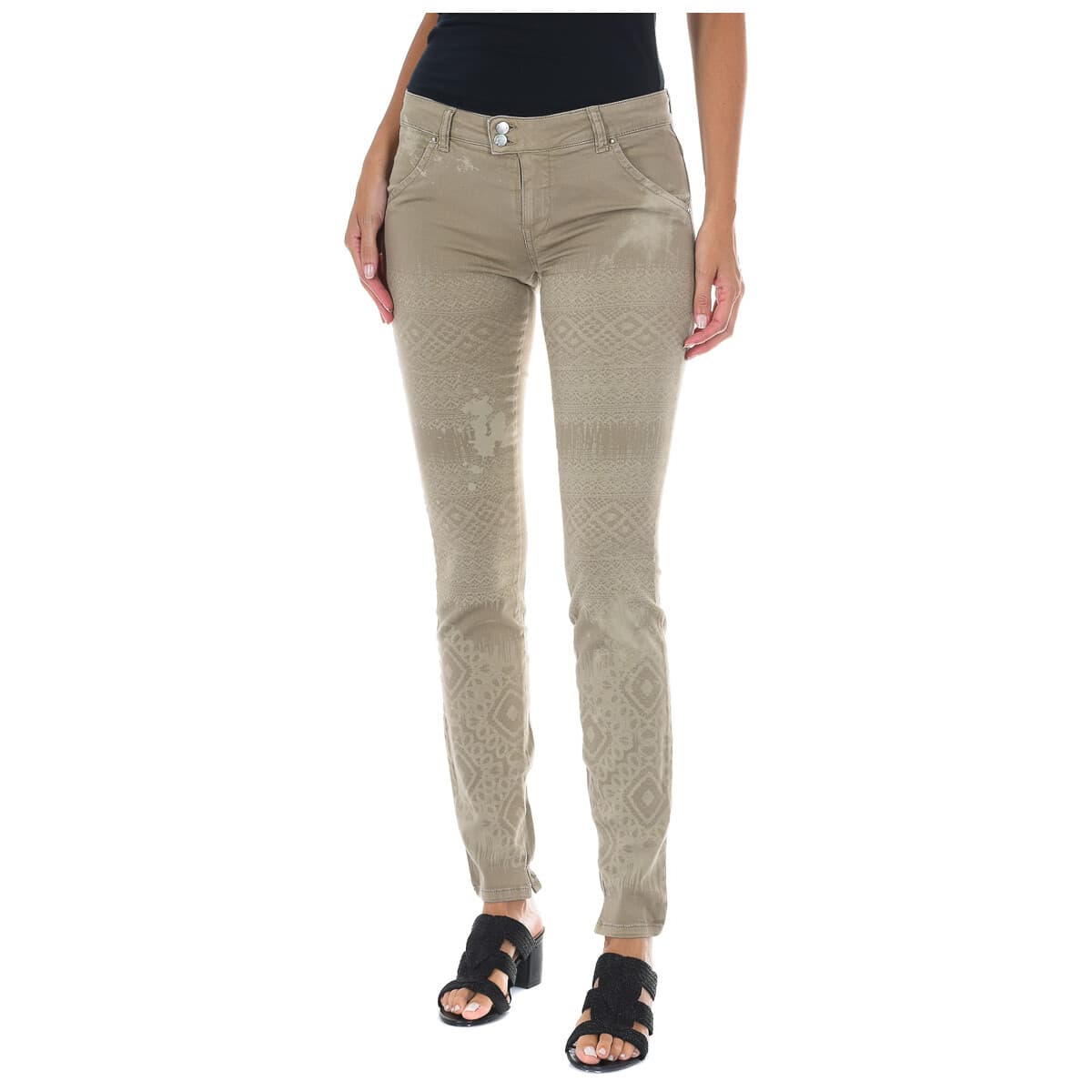 Women's Jeans Met Pink