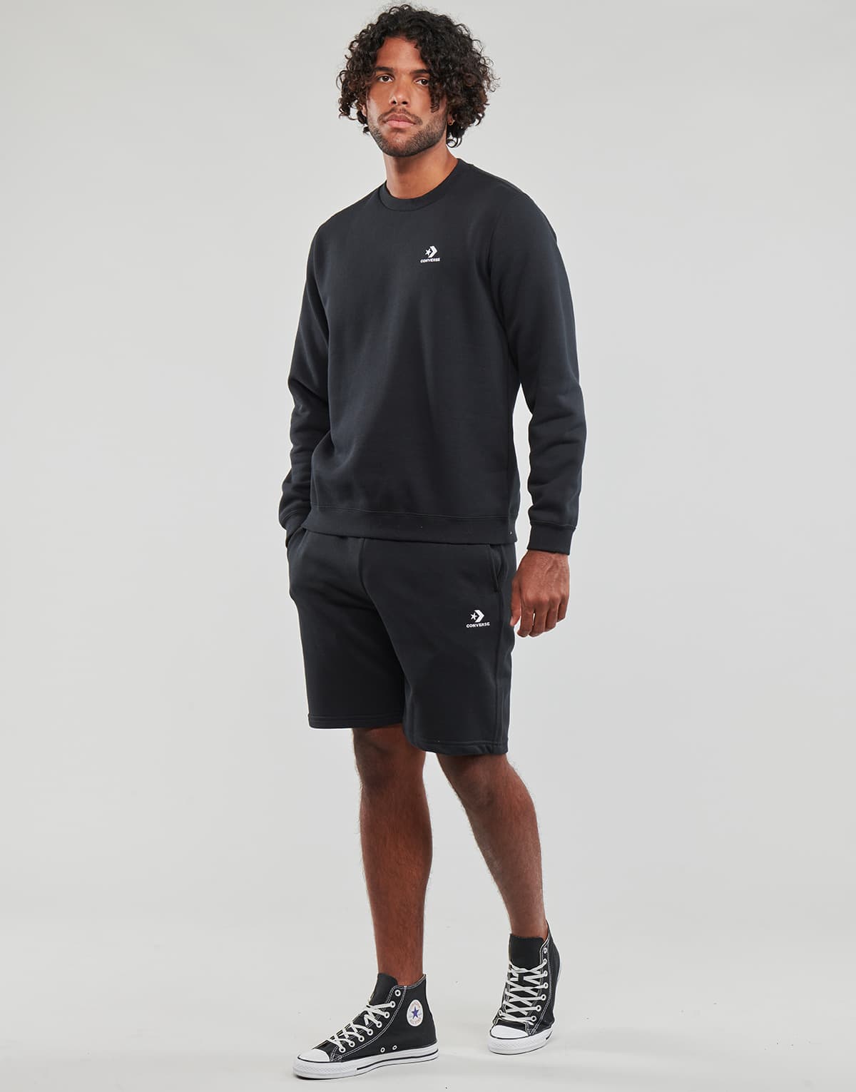 Men's Sports T-Shirts Converse Black