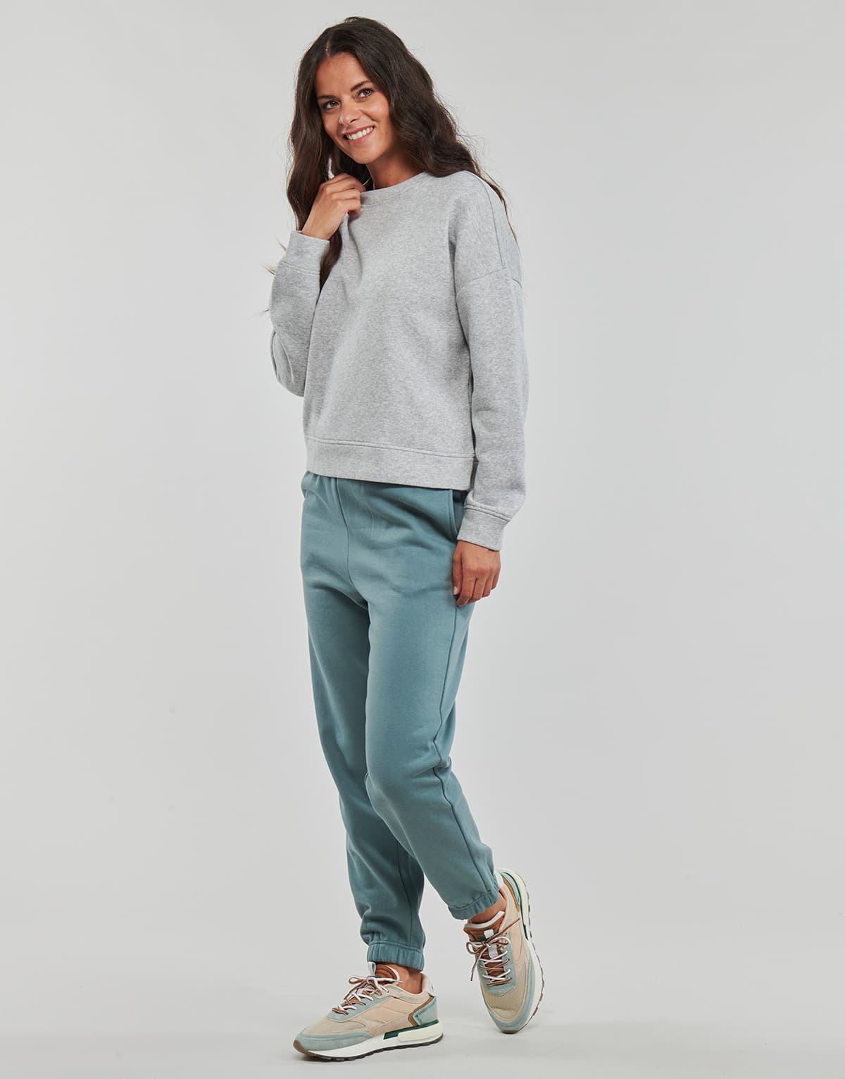 Women's Sports T-Shirts Pieces Gray