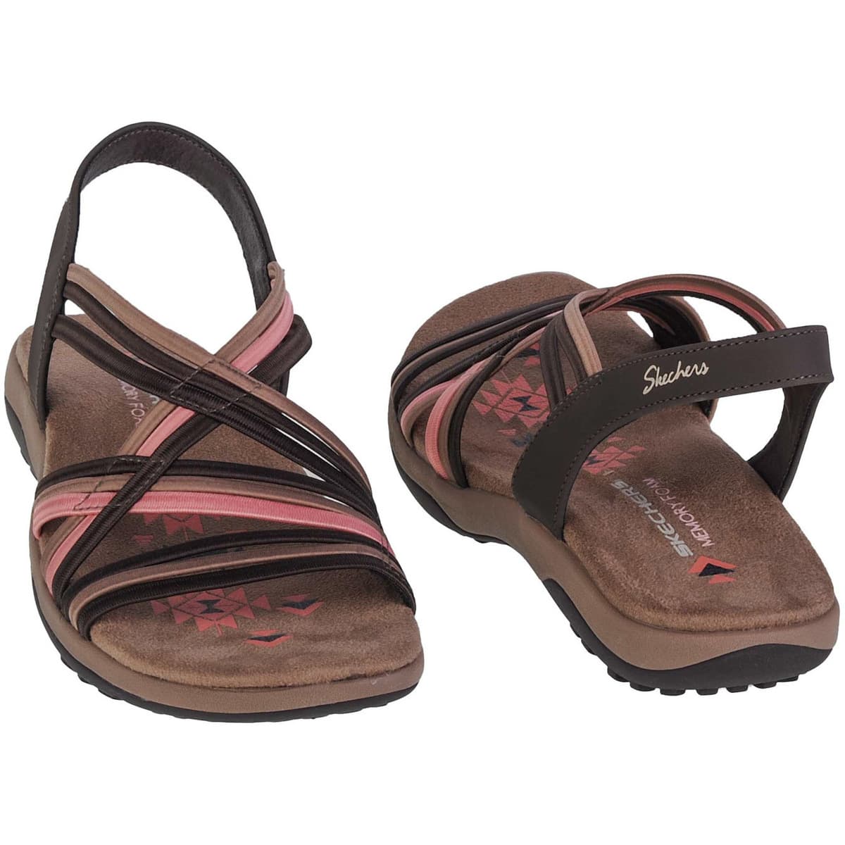 Women's Sports Sandals Skechers Brown