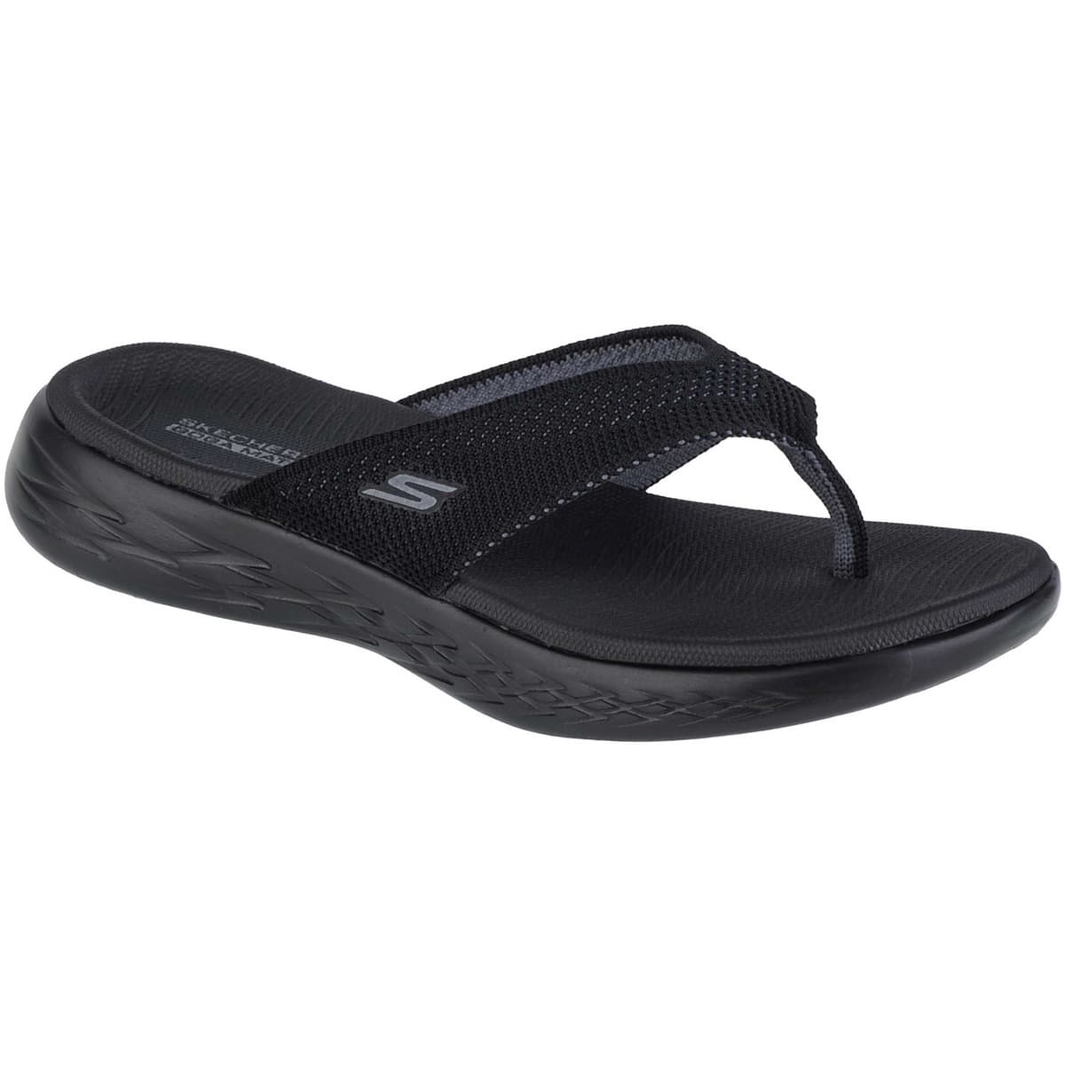 Women's Flip Flops Skechers Black