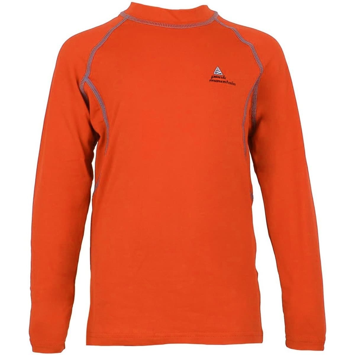 Boys' T-Shirts Peak Mountain Orange