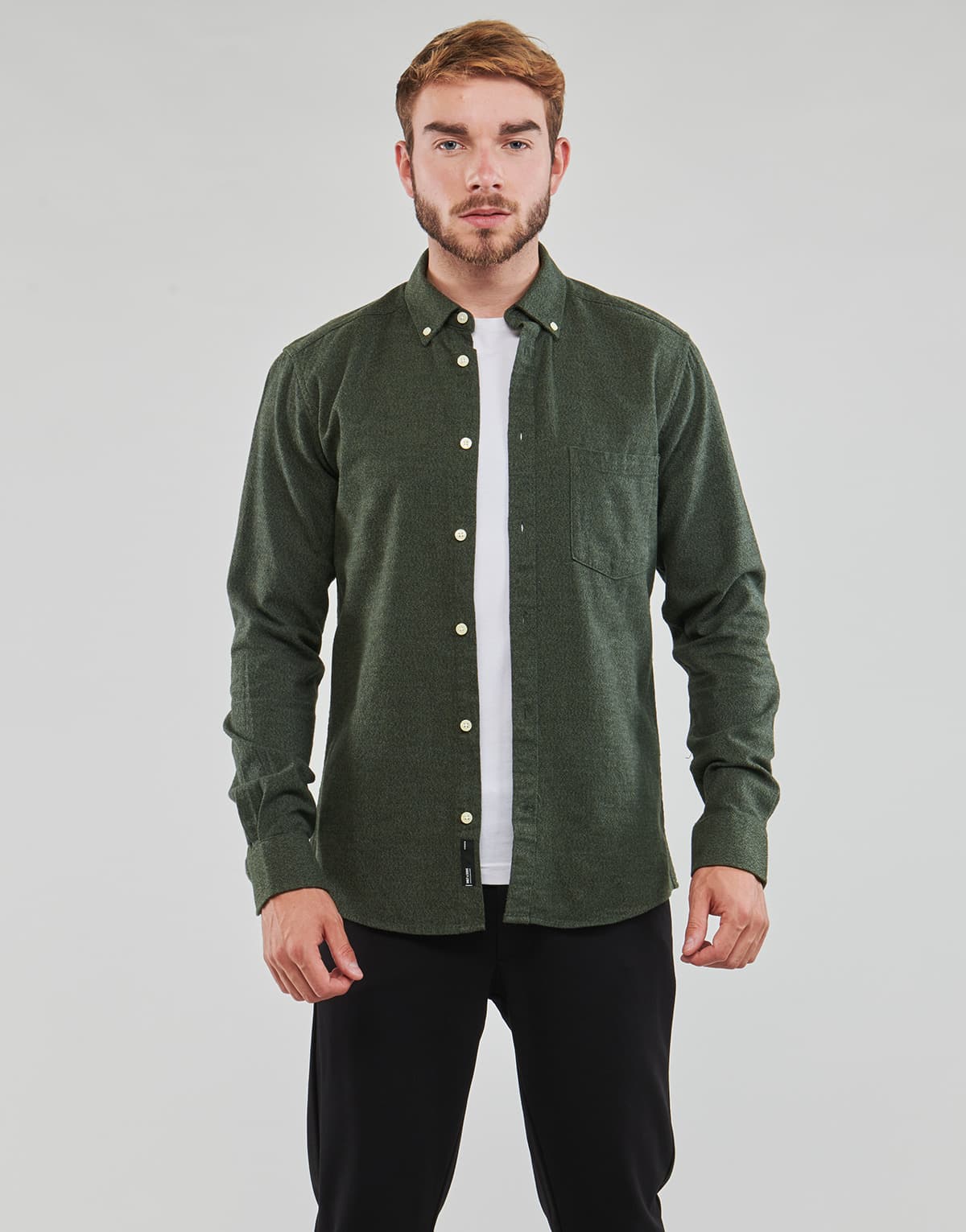 Men's Shirts Only & Sons Khaki