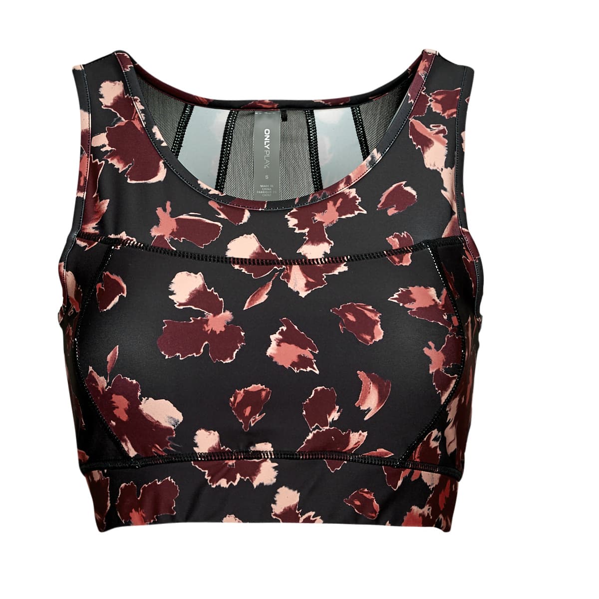 Αθλητικά μπουστάκια Only Play ONPFLORA-2 LIFE AOP SPORTS BRA