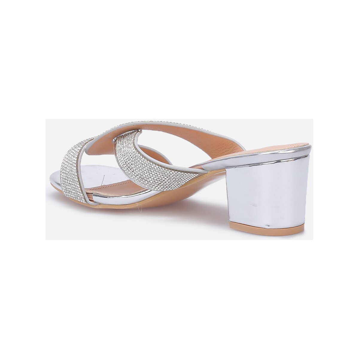 Women's Flip Flops La Modeuse Silver