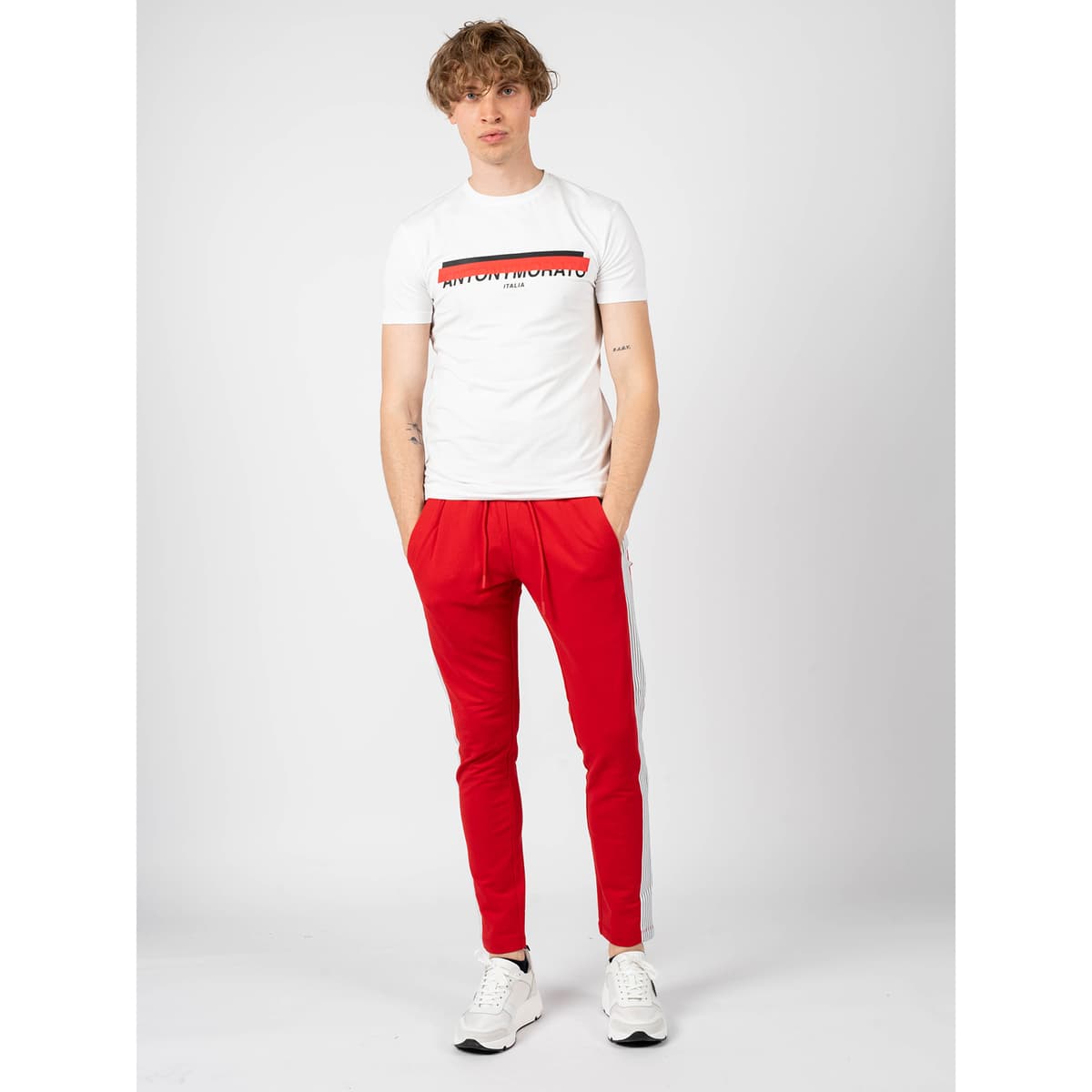 Men's Pants Antony Morato Red