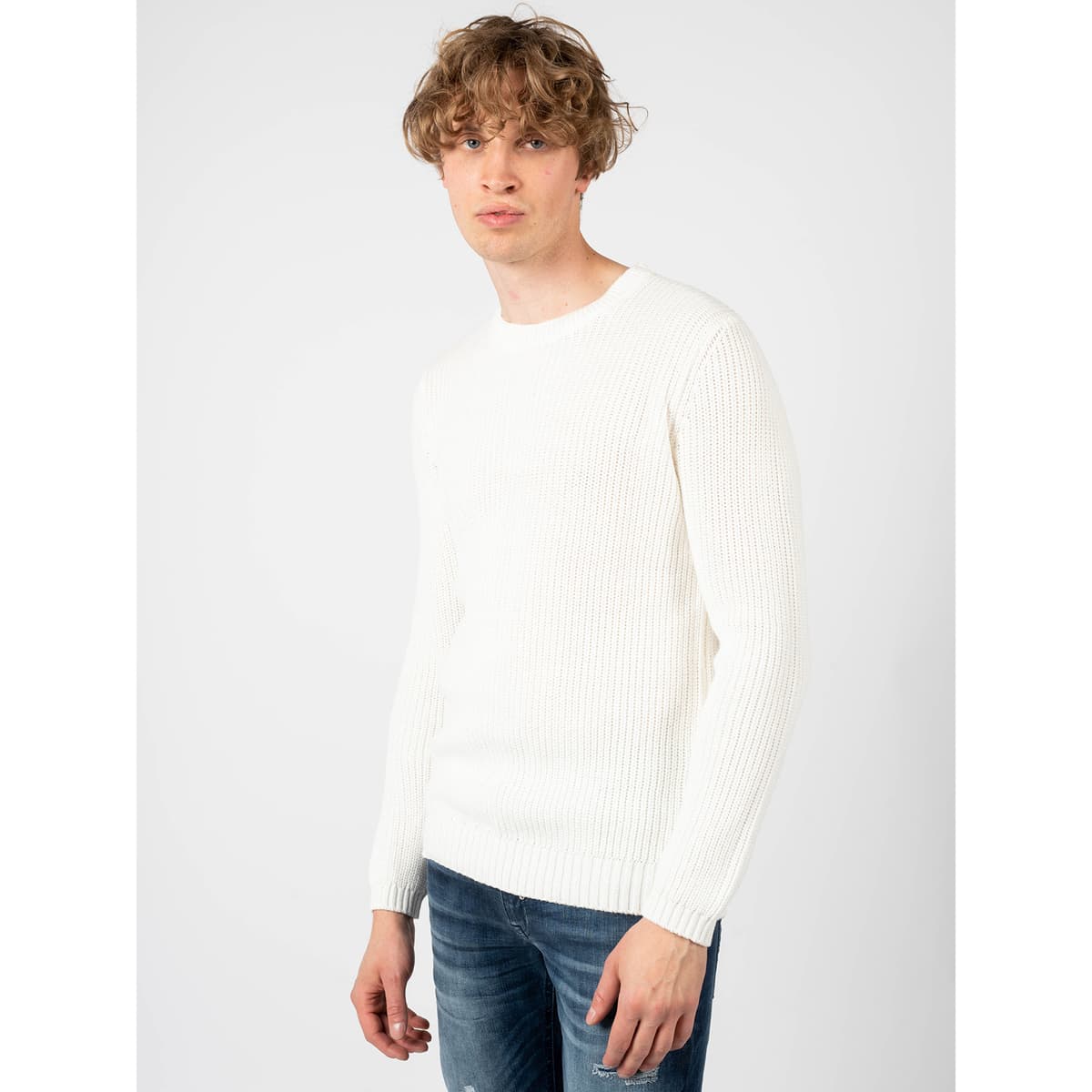 Men's Sweaters Antony Morato White