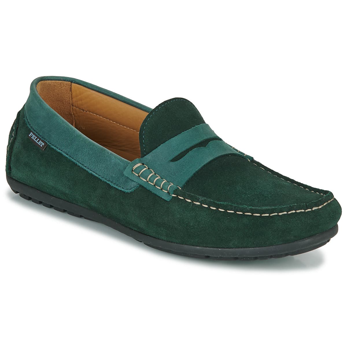 Men's Loafers Pellet Green