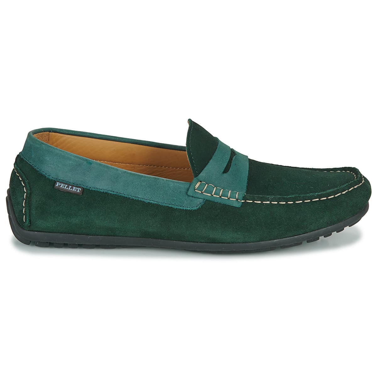 Men's Loafers Pellet Green