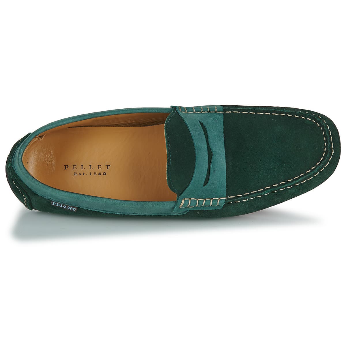 Men's Loafers Pellet Green
