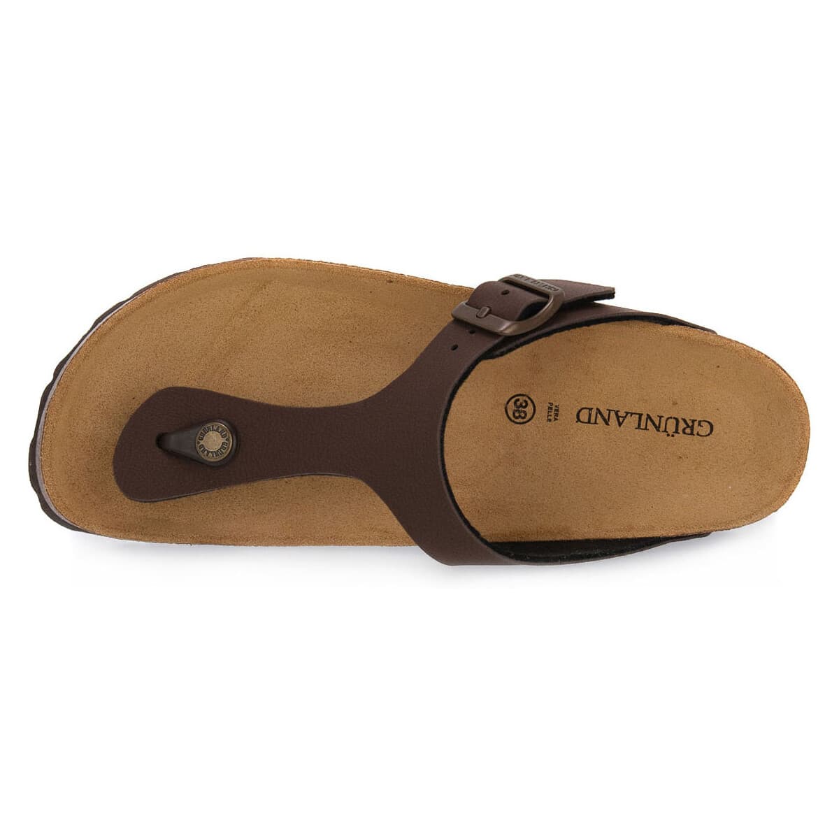 Women's Mules Grunland Brown