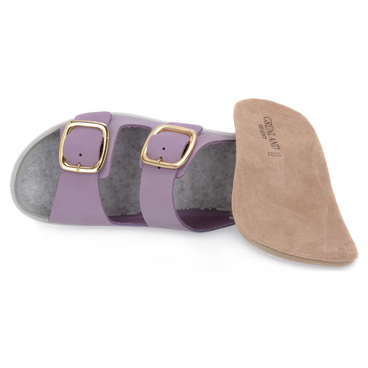 Women's Mules Grunland Gray