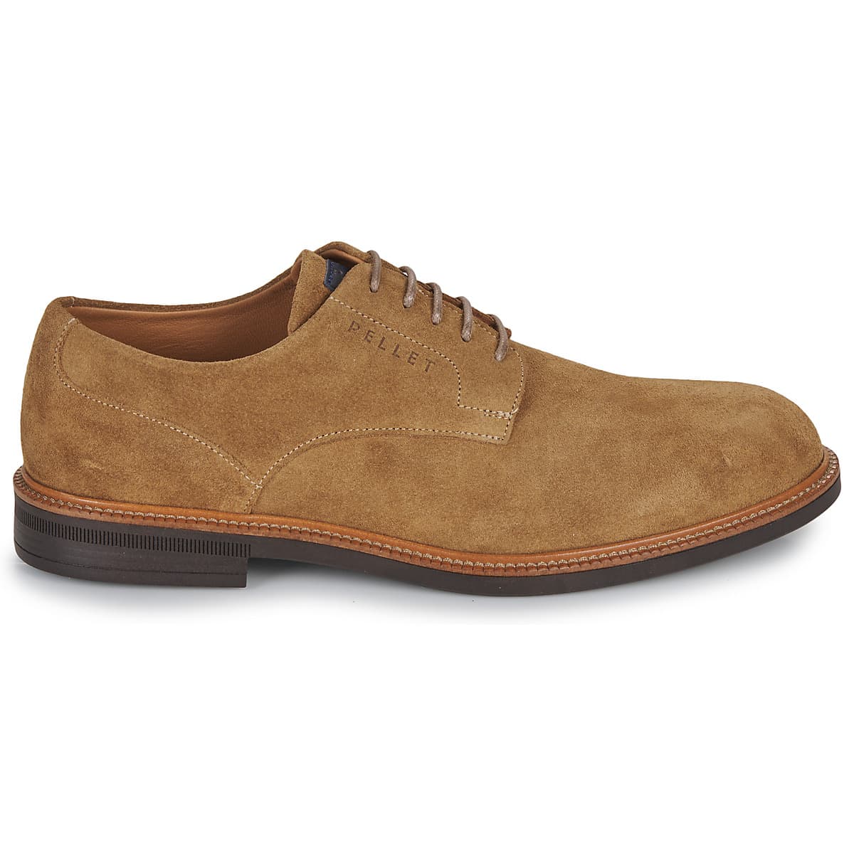 Men's Derby Shoes Pellet Brown