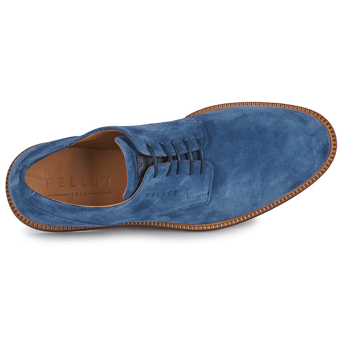 Men's Derby Shoes Pellet Blue