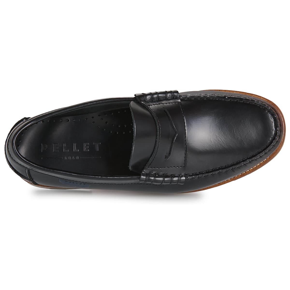 Men's Loafers Pellet Black