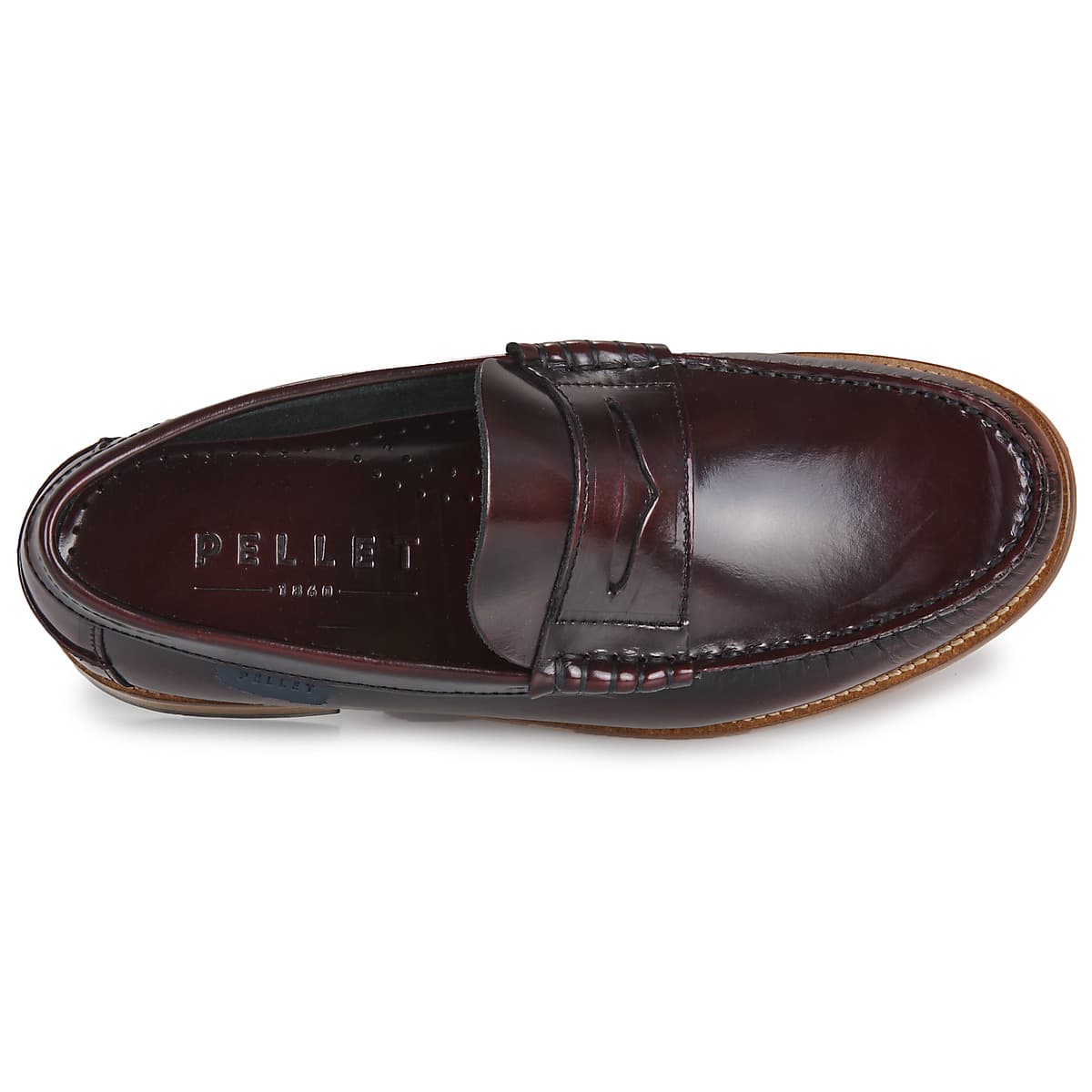 Men's Loafers Pellet Bordeaux