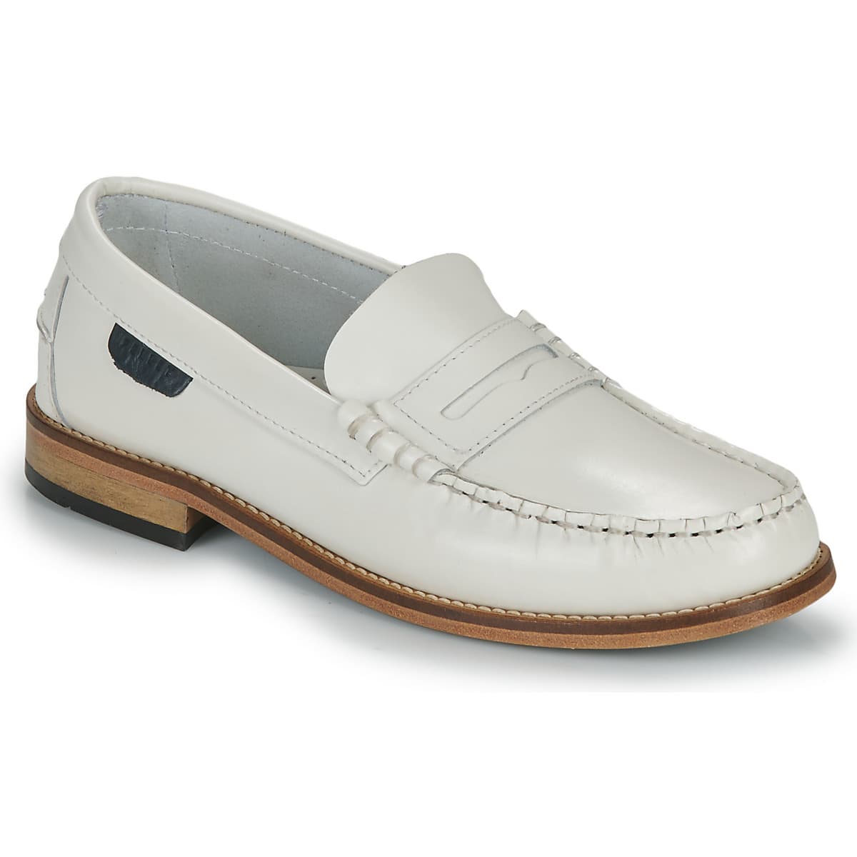 Women's Loafers Pellet White