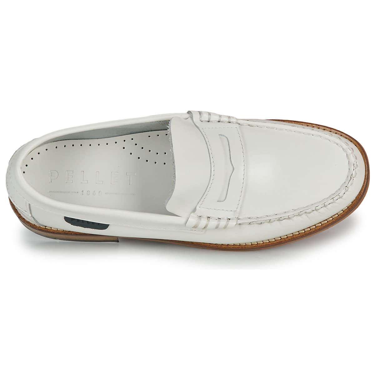 Women's Loafers Pellet White