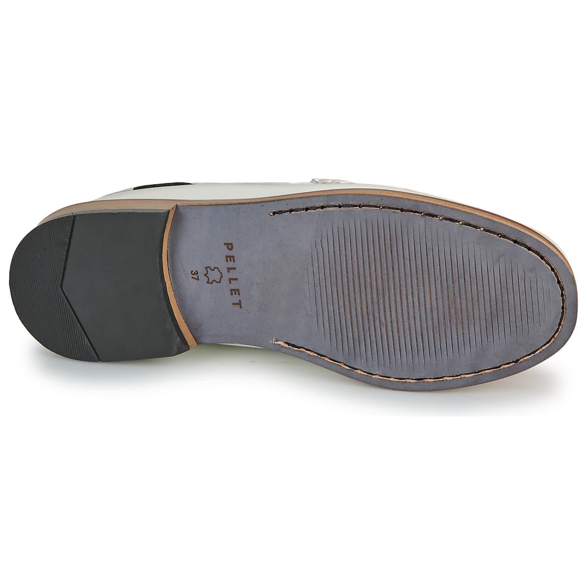 Women's Loafers Pellet White