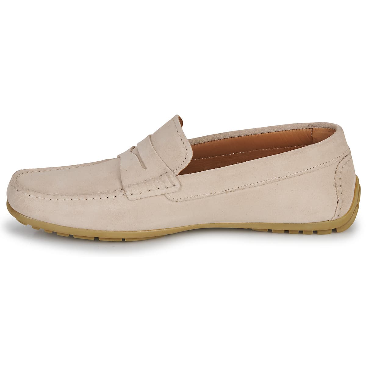 Men's Loafers Pellet Beige