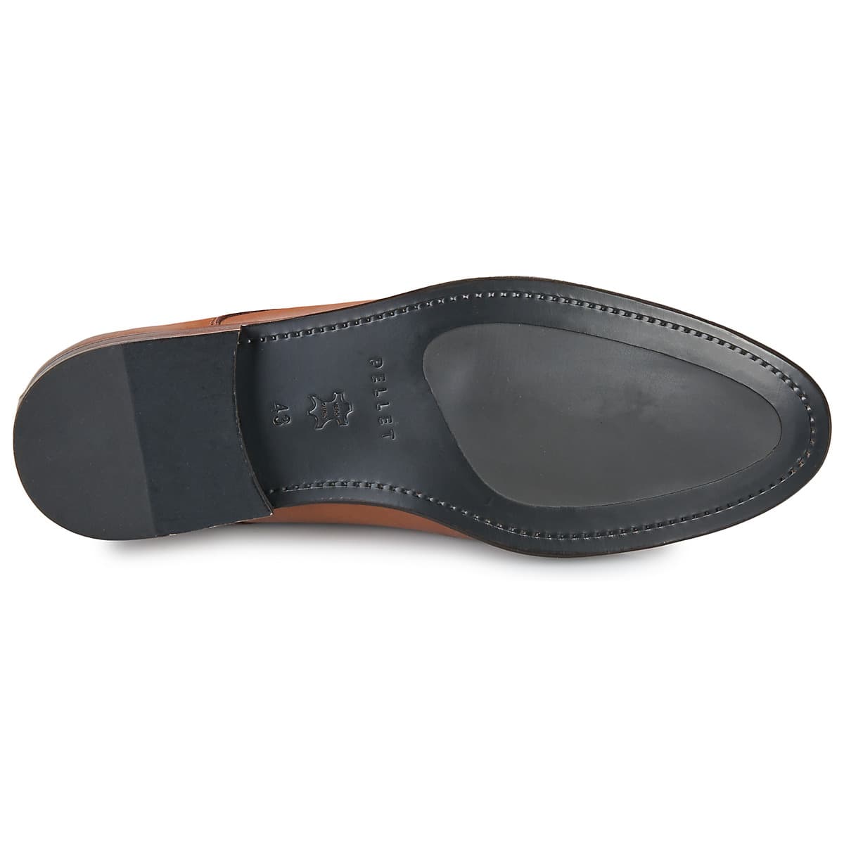 Men's Derby Shoes Pellet Brown