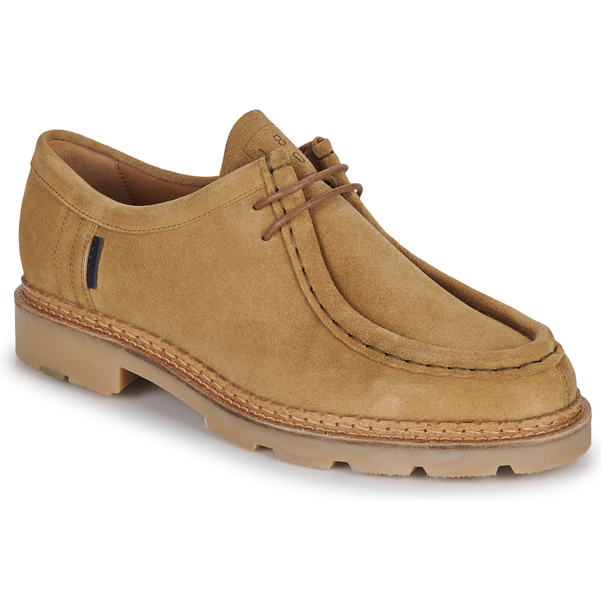 Men's Derby Shoes Pellet Brown