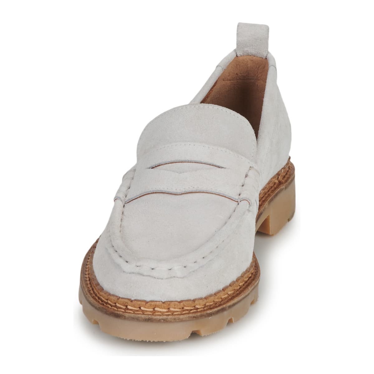 Women's Loafers Pellet White