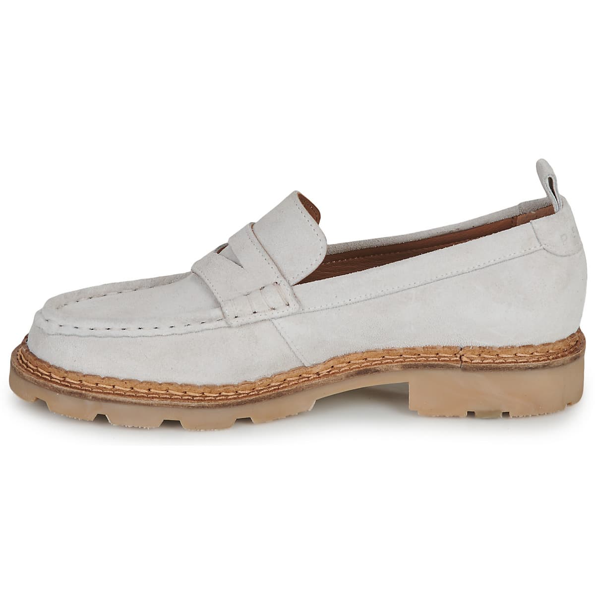 Women's Loafers Pellet White