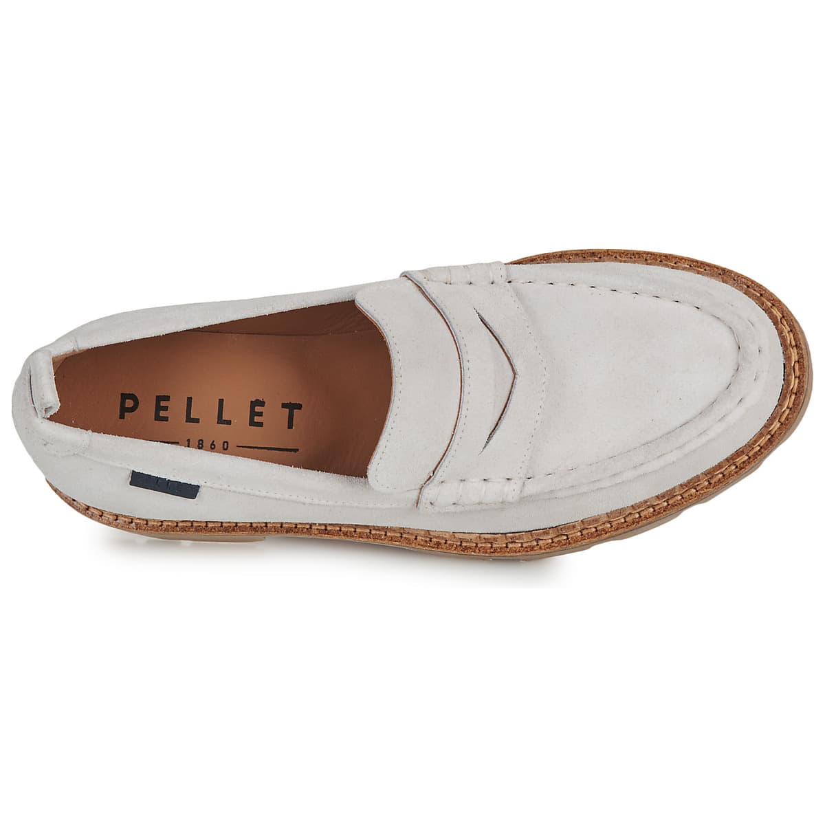 Women's Loafers Pellet White