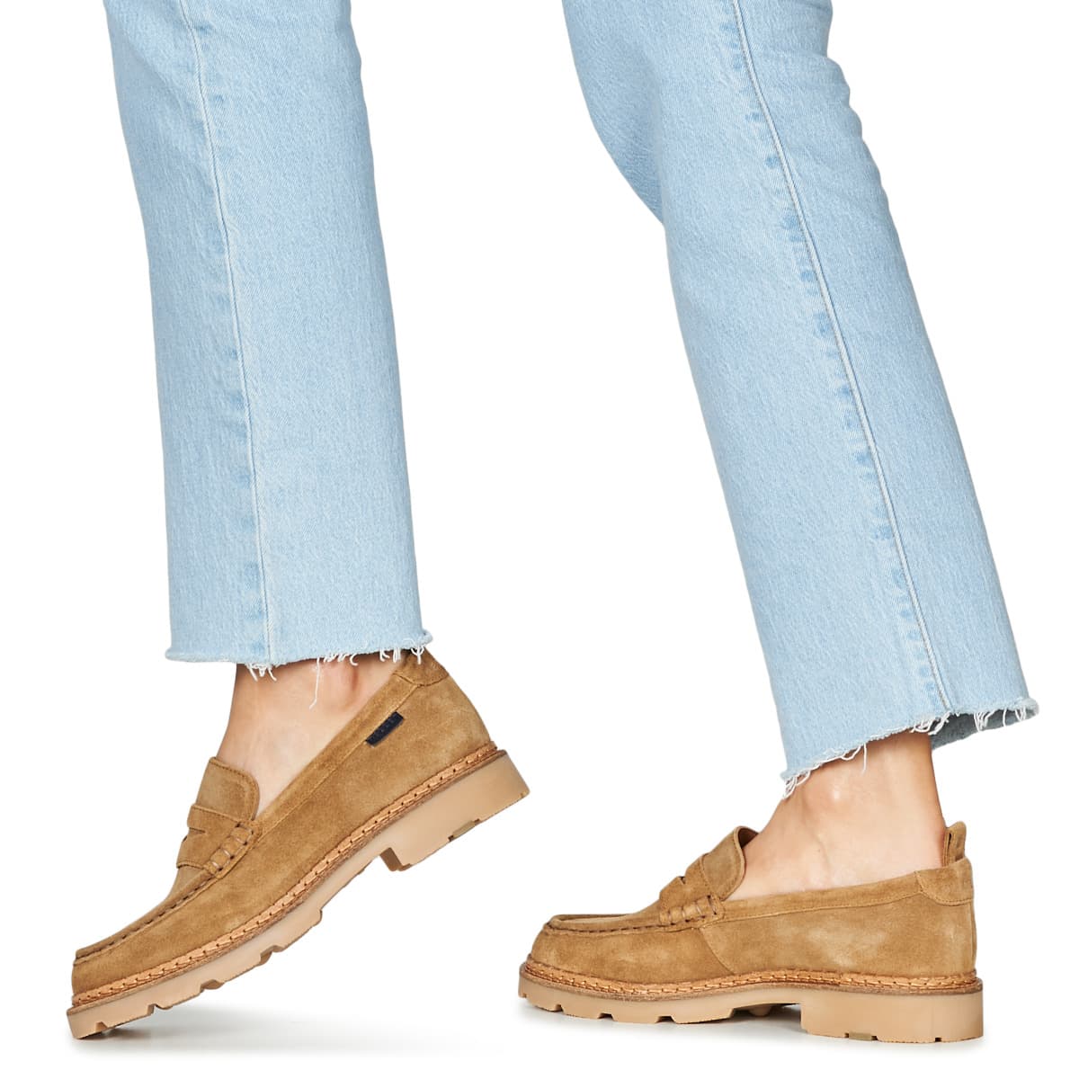 Women's Loafers Pellet Brown