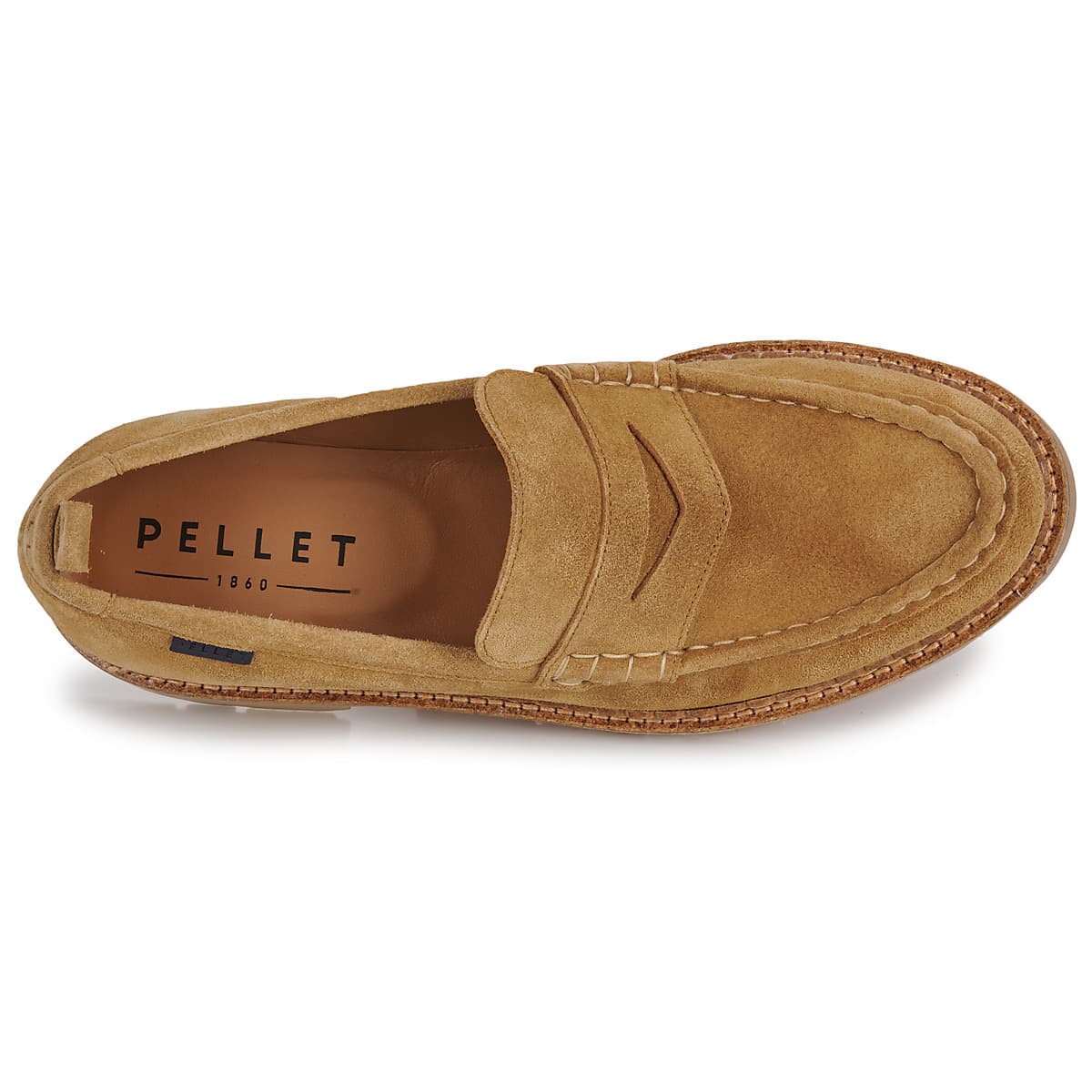 Men's Loafers Pellet Brown