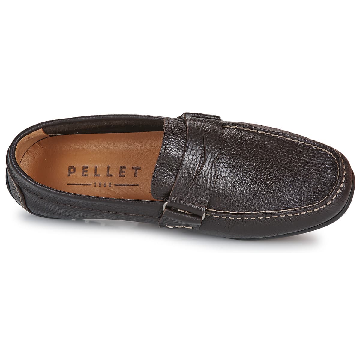 Men's Loafers Pellet Brown