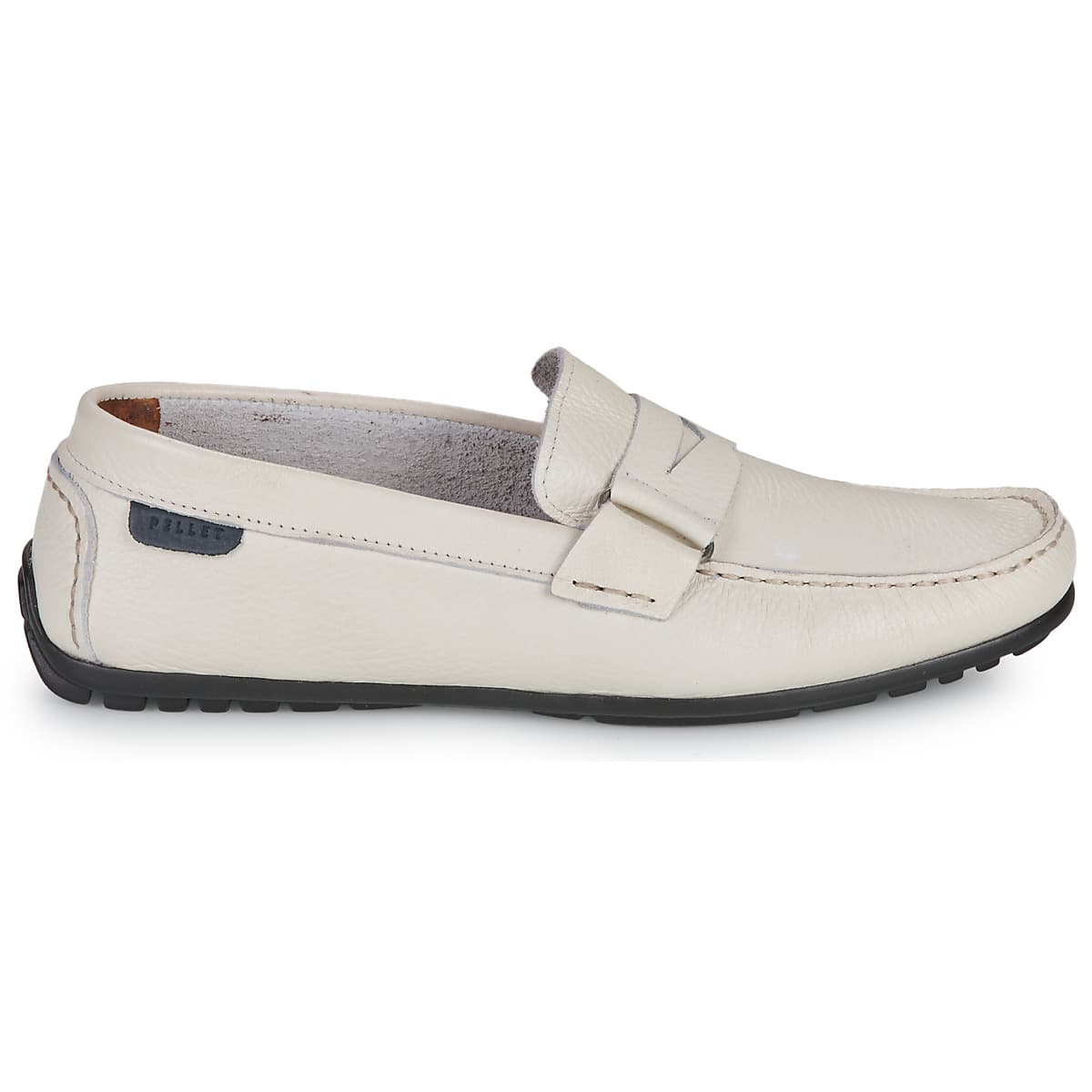 Men's Loafers Pellet White