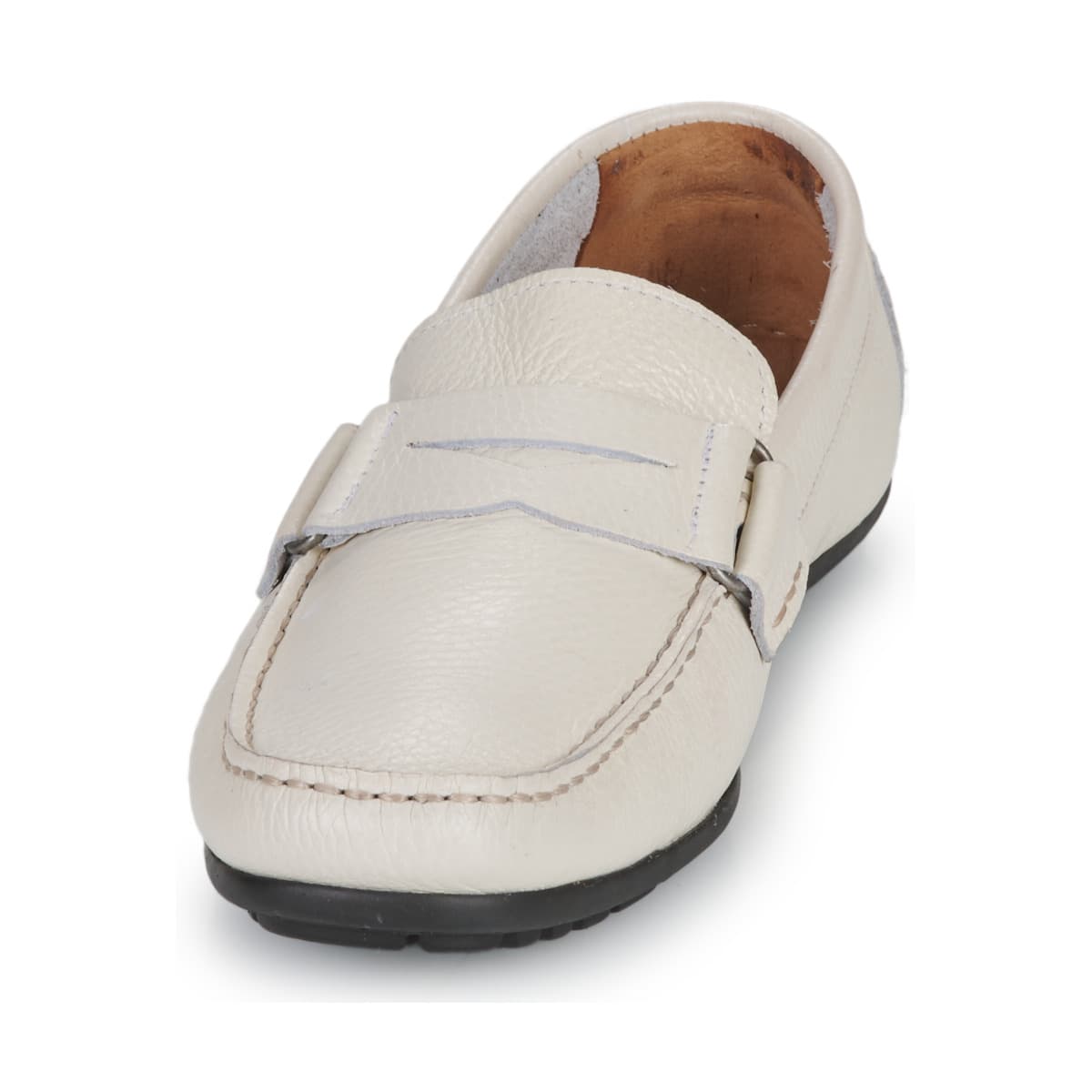 Men's Loafers Pellet White