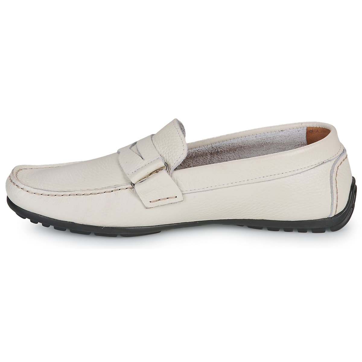 Men's Loafers Pellet White
