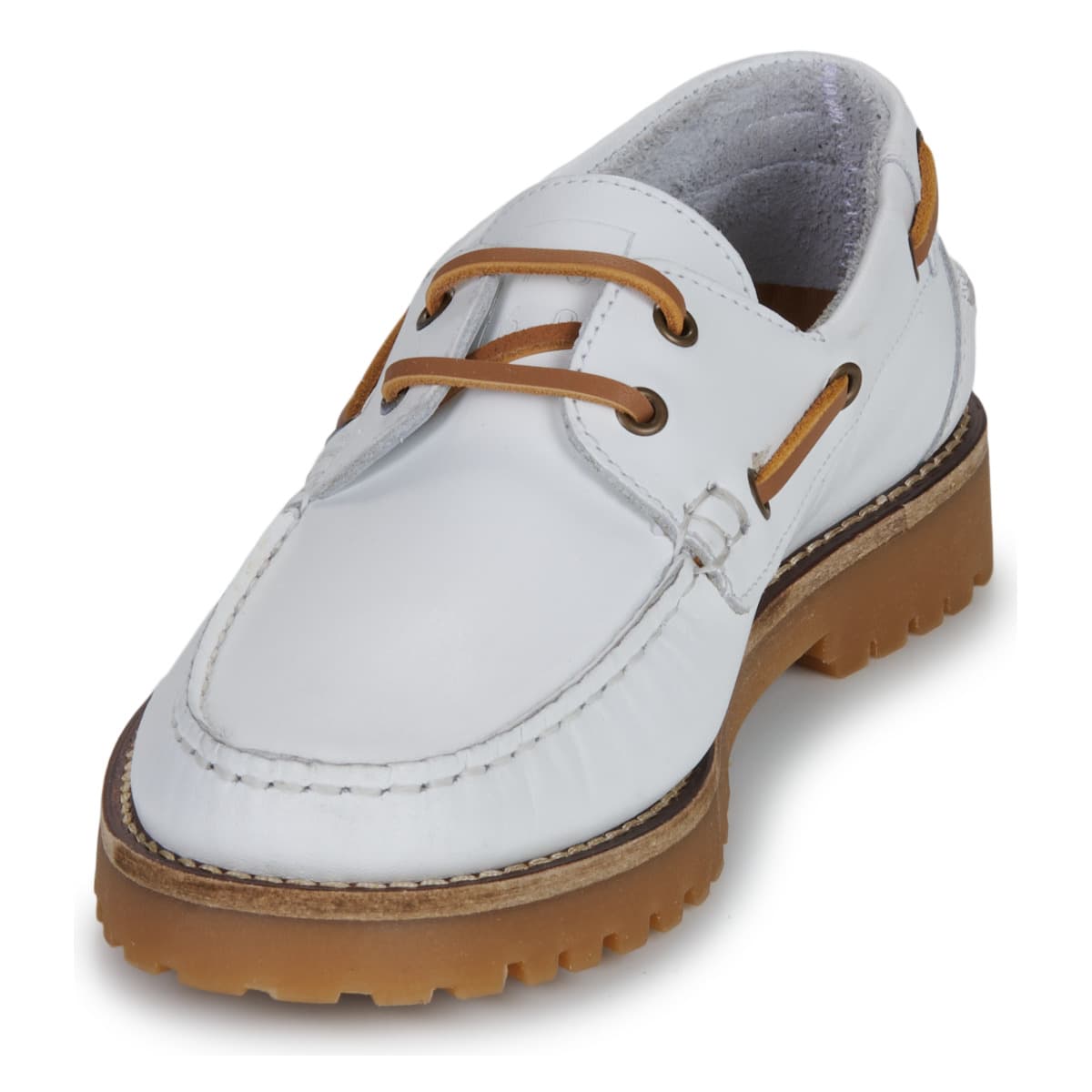 Women's Loafers Pellet White