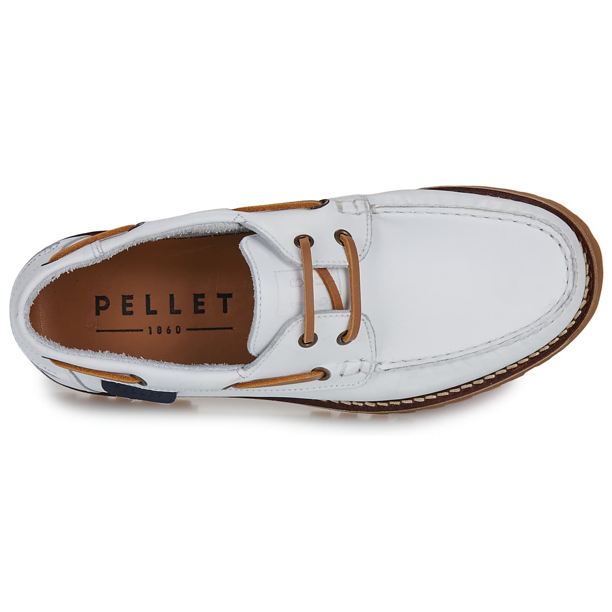 Women's Loafers Pellet White