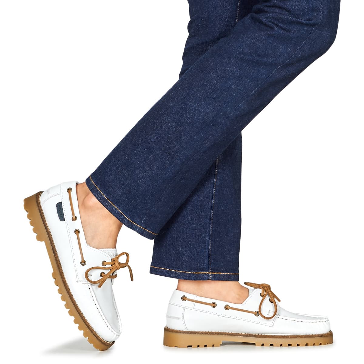 Women's Loafers Pellet White