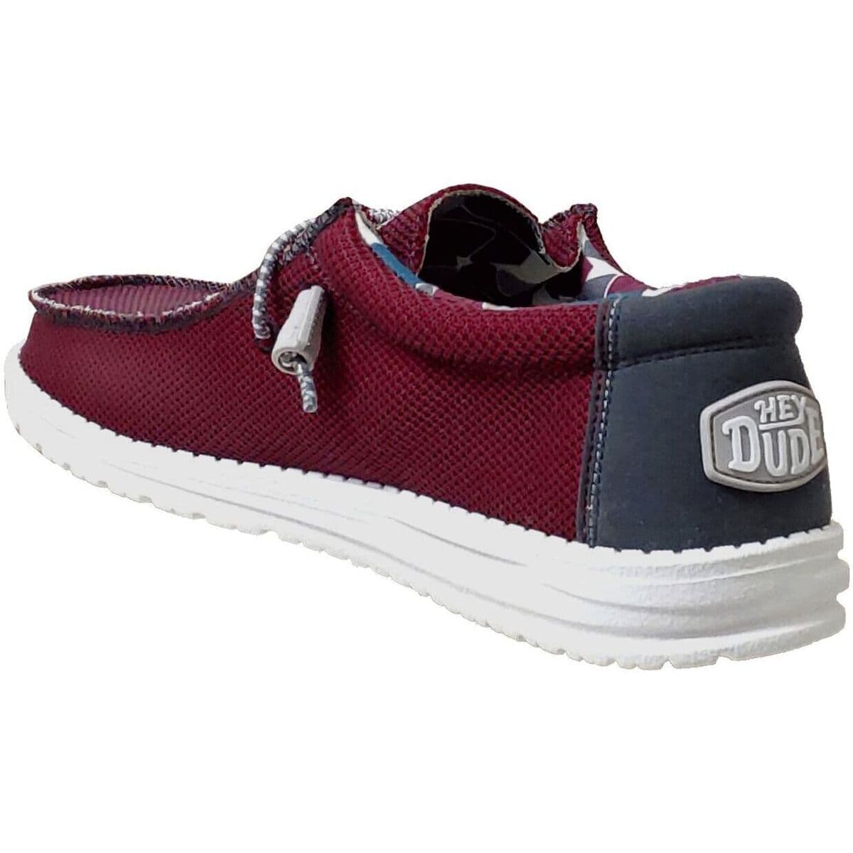 Men's Derby Shoes HEYDUDE Red