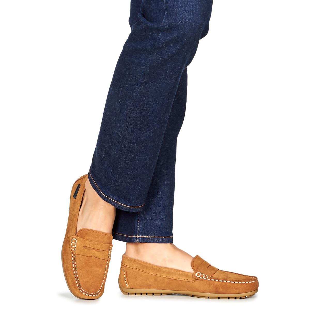 Women's Loafers Pellet Yellow