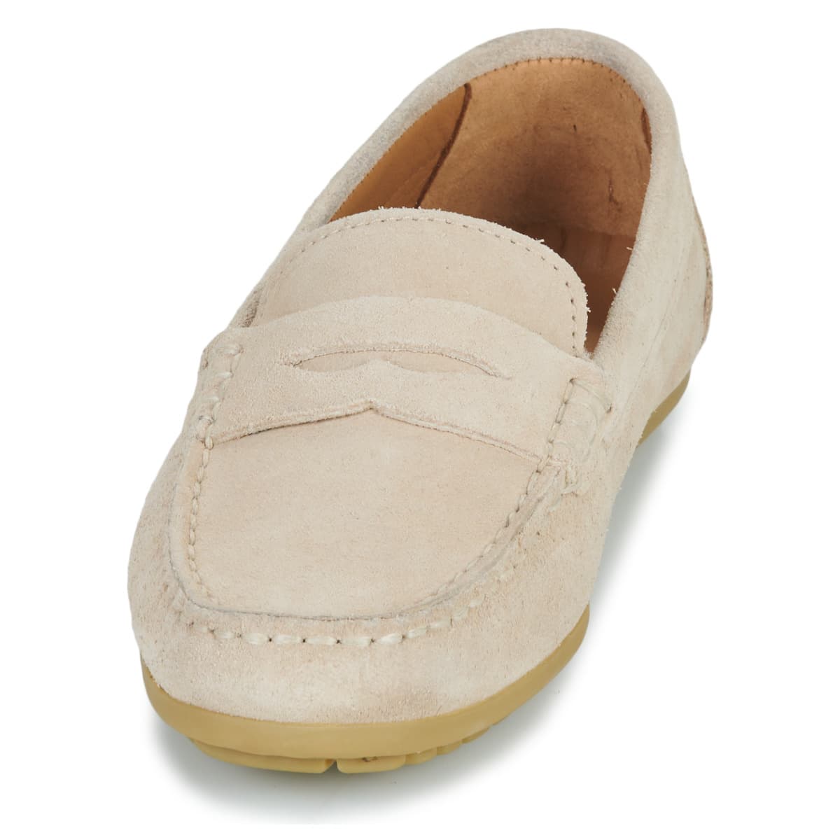 Women's Loafers Pellet Beige