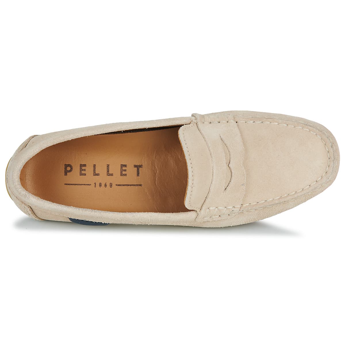 Women's Loafers Pellet Beige