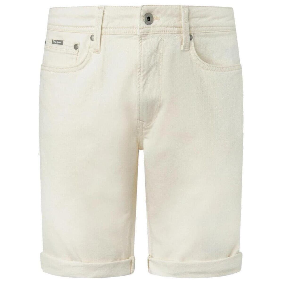 Men's Shorts Pepe Jeans White