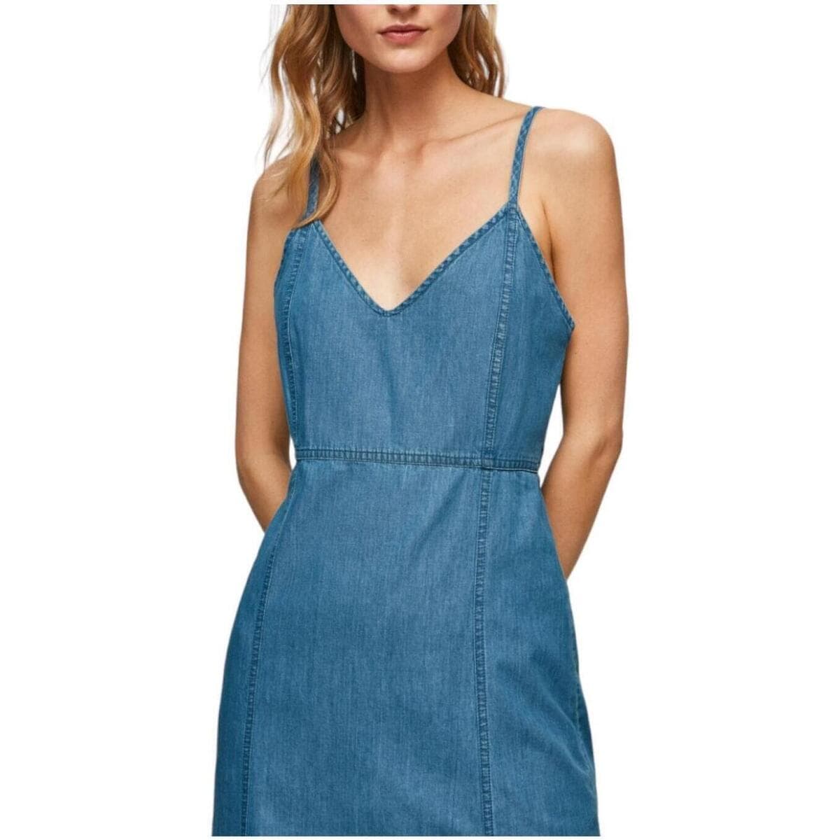 Women's Dresses Pepe Jeans Blue