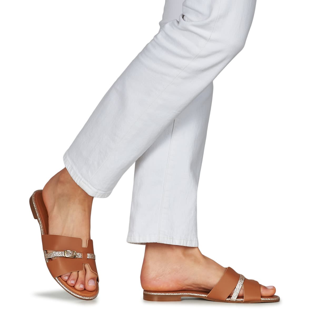 Women's Mules JB Martin Brown