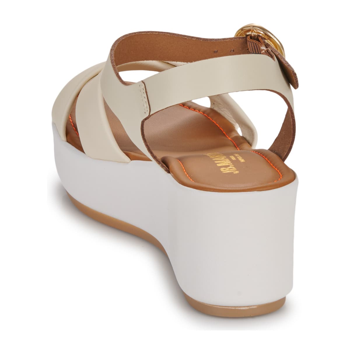 Women's Platforms JB Martin White