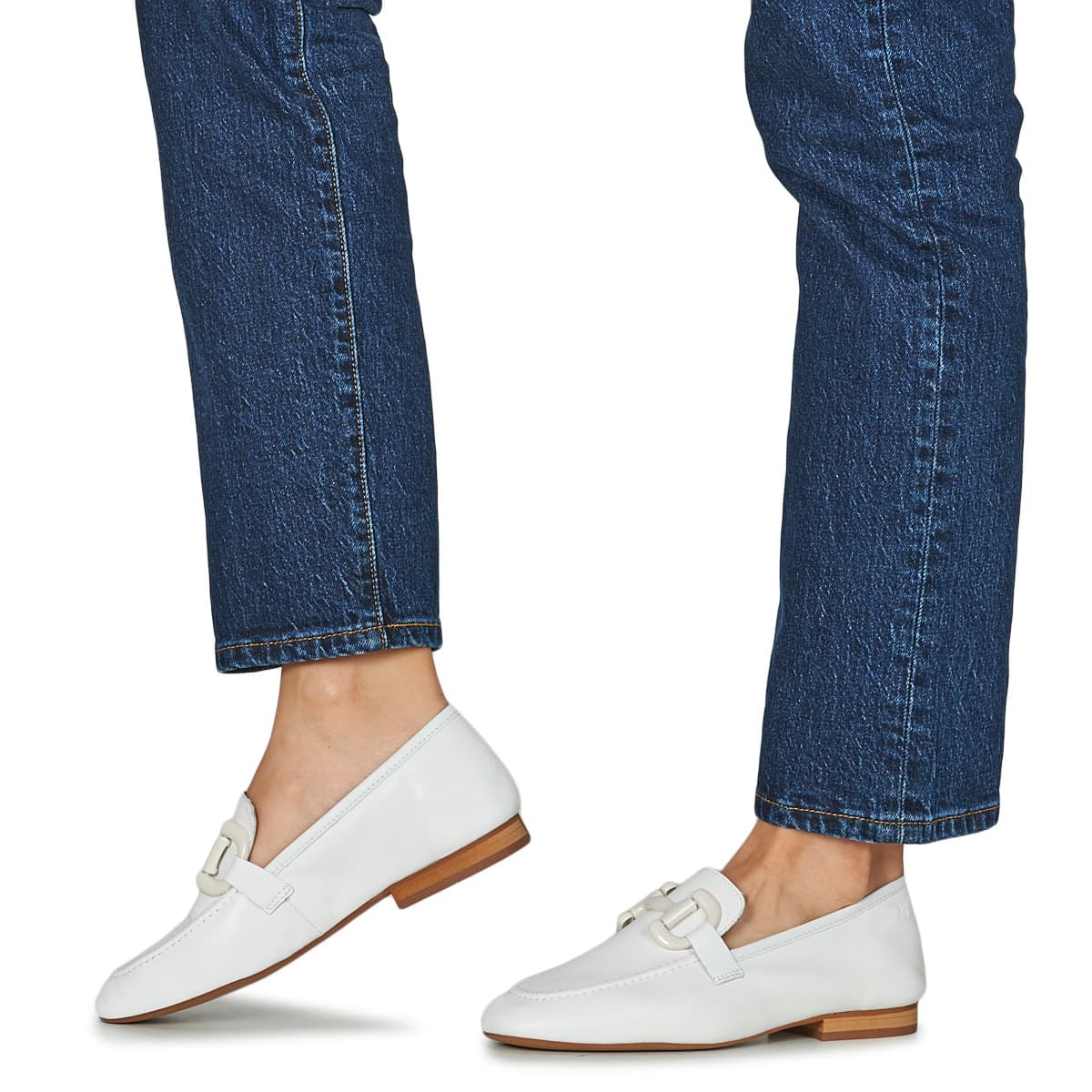 Women's Loafers JB Martin White