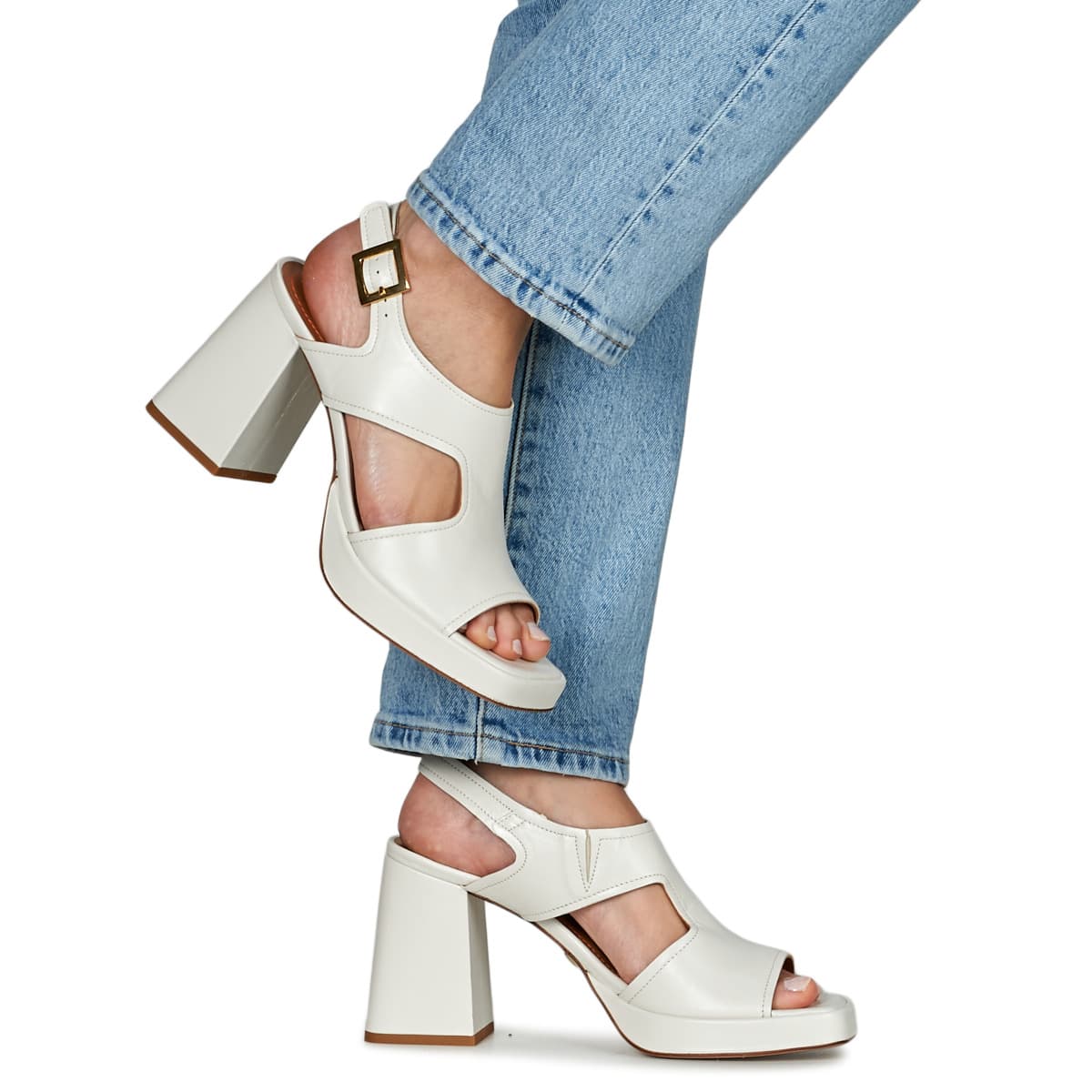 Women's Pumps JB Martin White