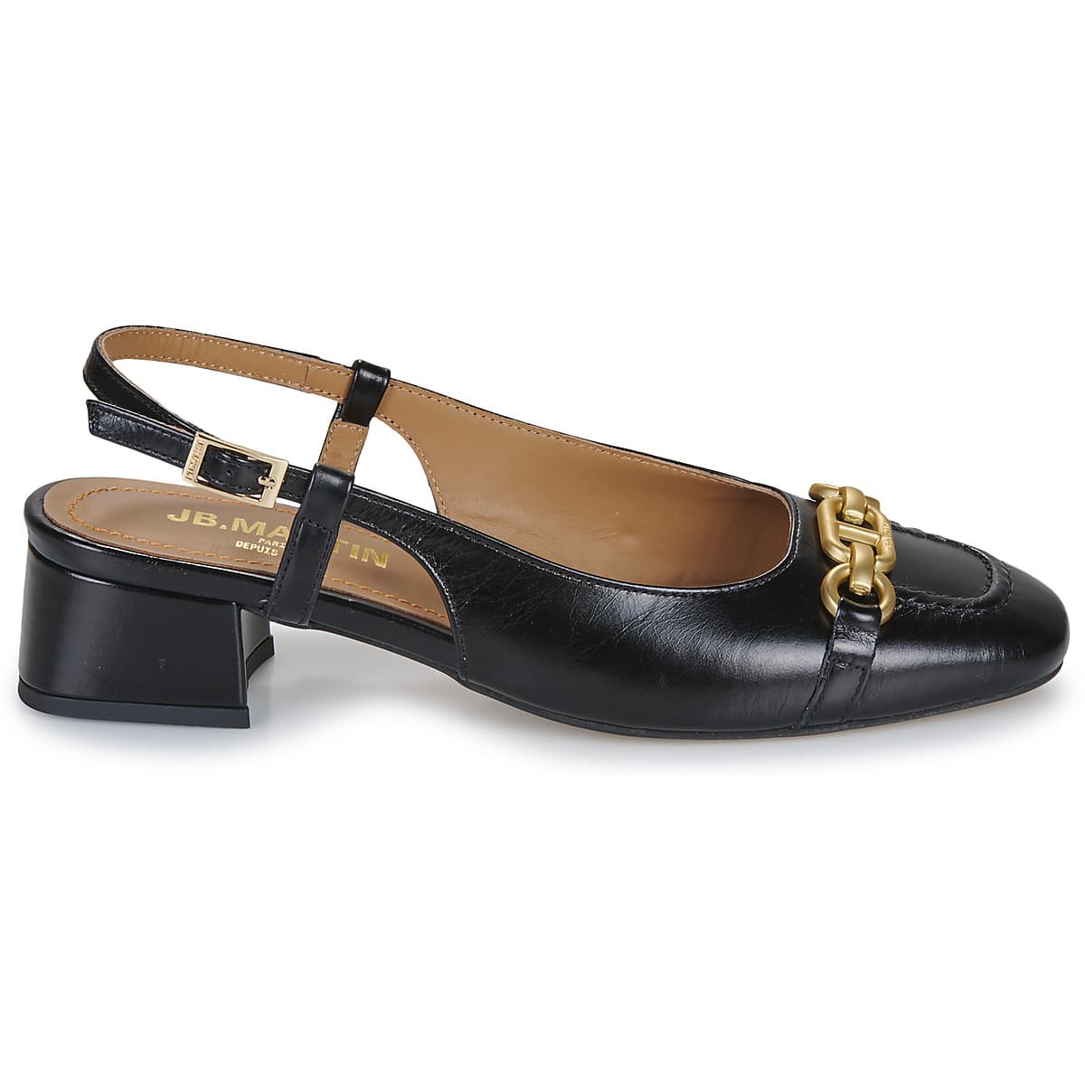 Women's Ballet Flats JB Martin Black